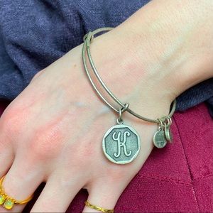 Alex and Ani initial bracelet K